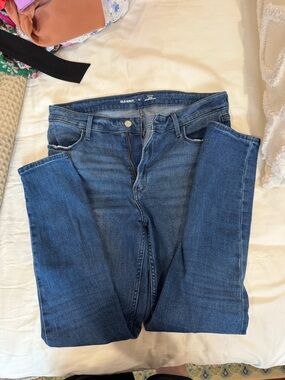 Old Navy Women's Dark Blue Skinny high rise Jeans